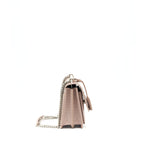 Saint Laurent sunset Bag crocodile embossed pink SHW