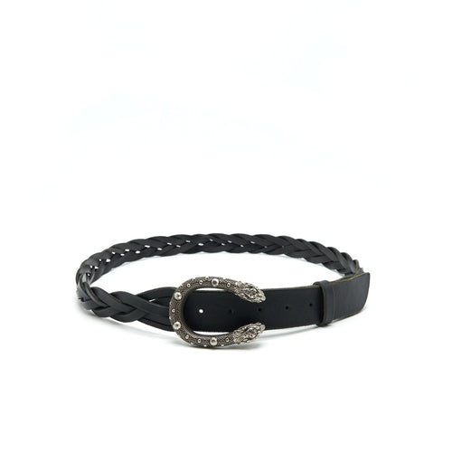 GUCCI 105cm Men’s Dionysus Leather Belt In Black