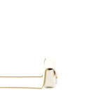 Gucci GG Marmont Super Mini Bag Matelassé White Brushed GHW