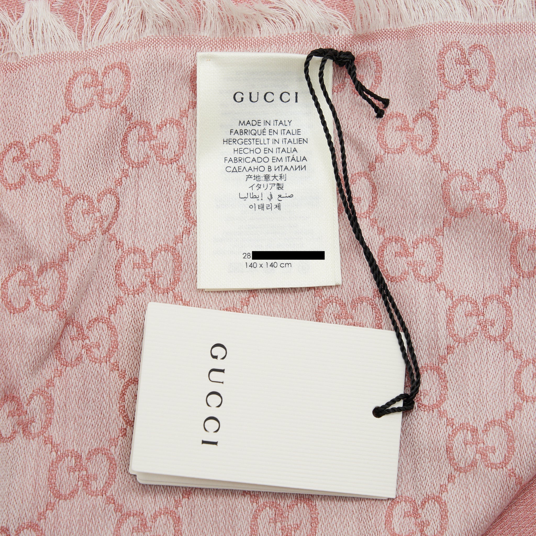 Gucci Shawl Pink