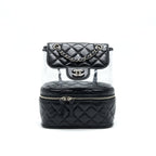 Chanel Transparent Back Pack PVC/Leather Backpack