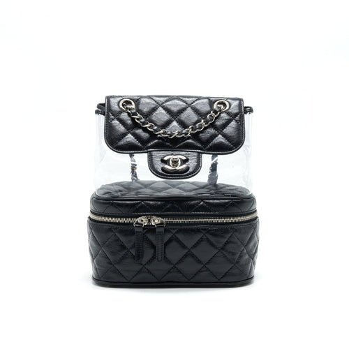 Chanel Transparent Back Pack PVC/Leather Backpack