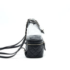 Chanel Transparent Back Pack PVC/Leather Backpack