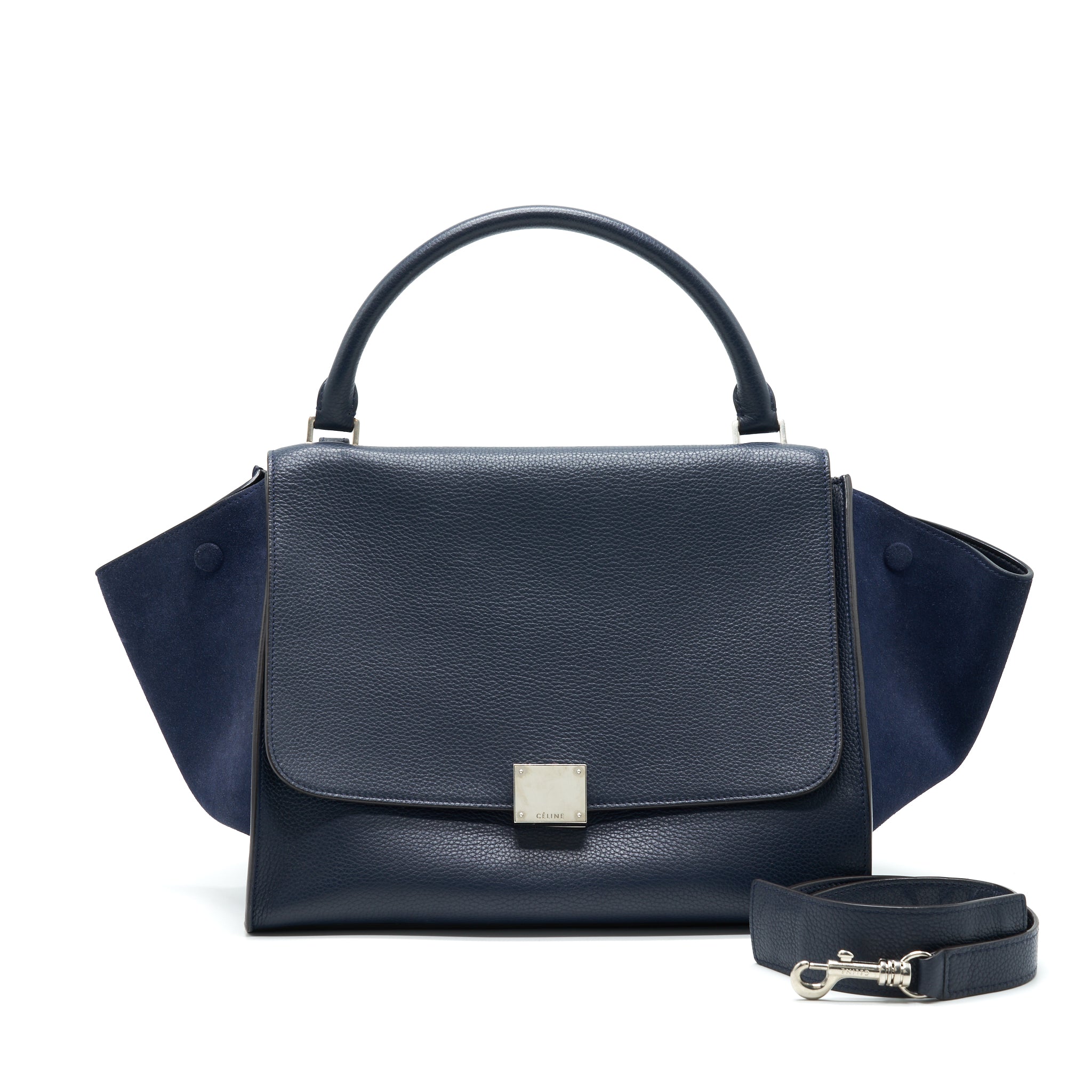 Celine Trapeze Bag Navy with