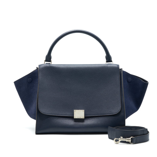 Celine Trapeze Bag Navy with