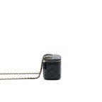 Chanel Small Long Vanity Lambskin Black