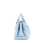 Bottega Veneta Roma Tote Bag Lambskin Light Blue