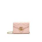 Gucci GG Marmont Matelasse Mini Bag Pink