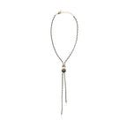 Chanel CC logo and Pearl lock necklace