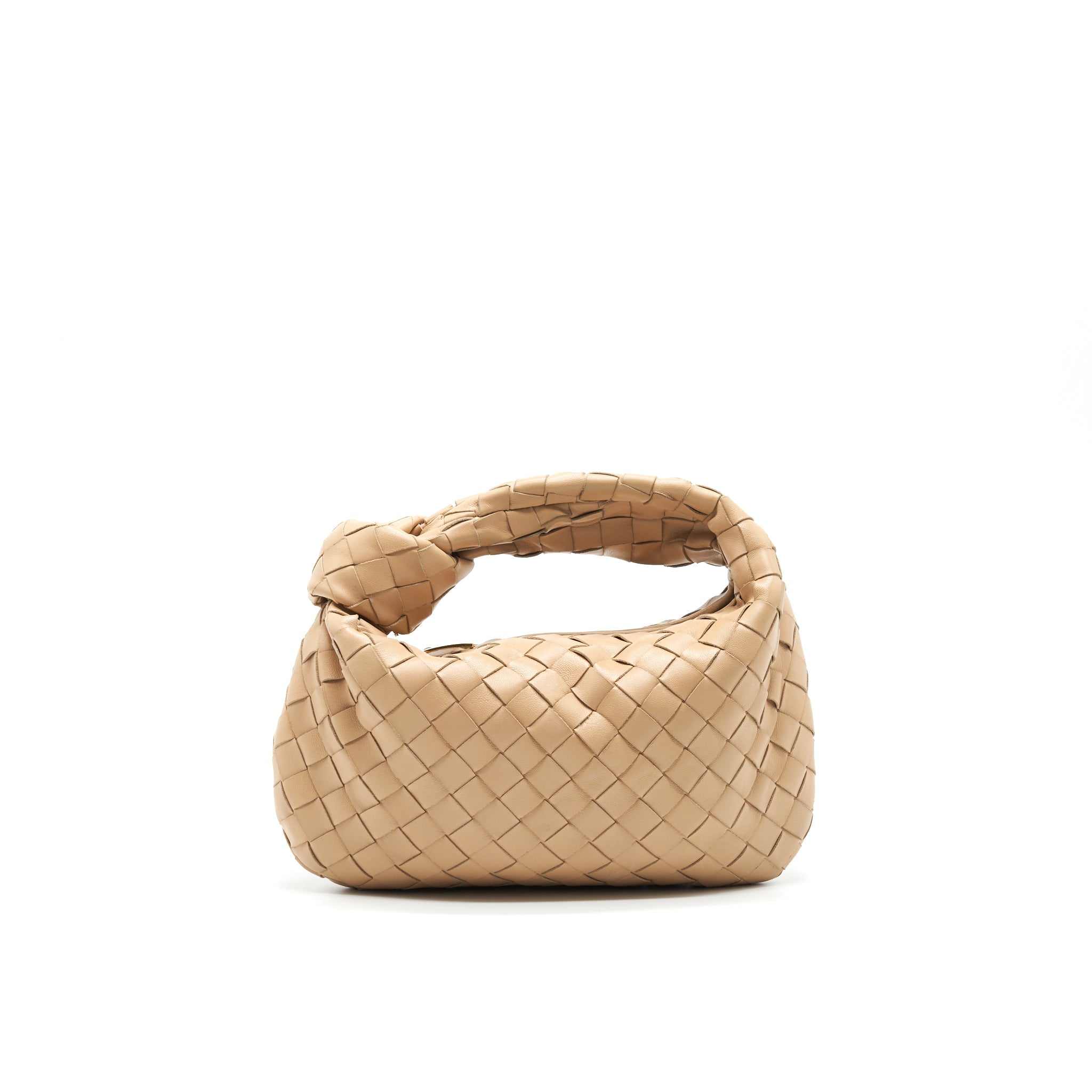 BOTTEGA VENETA THE MINI JODIE IN BEIGE