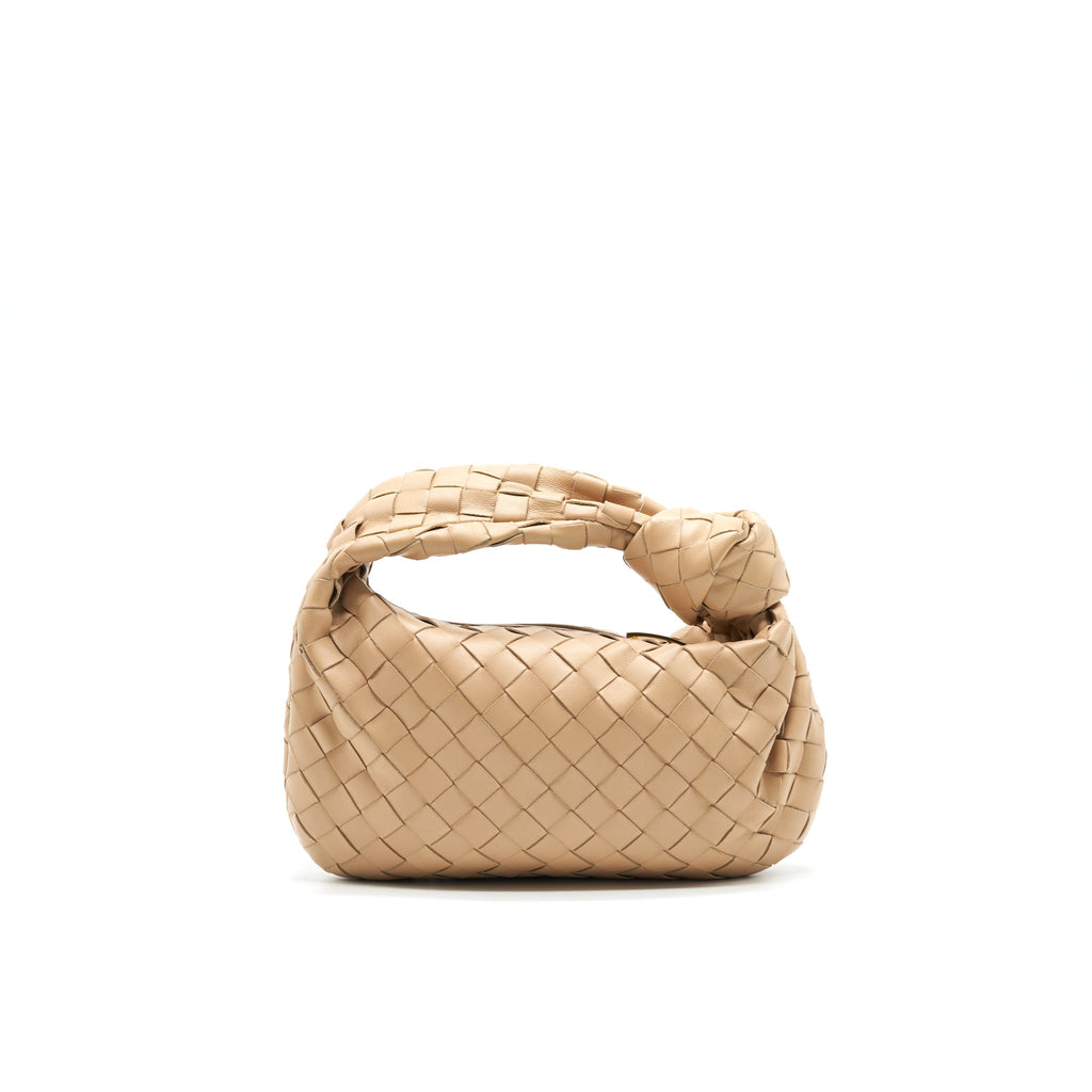 BOTTEGA VENETA THE MINI JODIE IN BEIGE