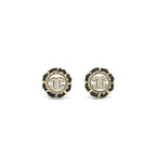 Chanel 22P Round Ear Clip LGHW