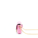 Fendi Mini Baguette Lambskin Pink GHW