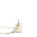 Gucci Marmont Camera Bag White GHW