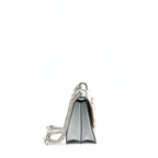 Fendi Kan I Studded Shoulder Bag Light Blue/Multicolour SHW