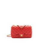 Chanel Now and For ever Cruise Seasonal Lambskin Red GHW