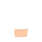 Chanel Mini Ocase Zip Pouch Coral Caviar