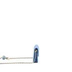 Chanel Pearl Crush Denim mini flap Belt bag GHW