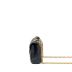 Saint Laurent Quilted Medium College Bag Lambskin Black Brushed GHW