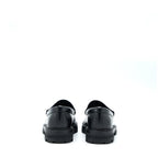 Celine Size 38 Triomphe Chunky Loafer Calfskin Black