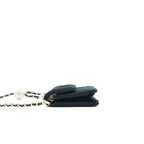 Chanel Velvet Pearl Crush Mini Belt Bag Black with LGHW
