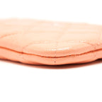 Chanel Mini Ocase Zip Pouch Coral Caviar