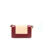 Celine Frame Bag Calfskin Ruby/Nude