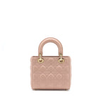 Dior Small Lady Dior Lambskin Light Pink LGHW