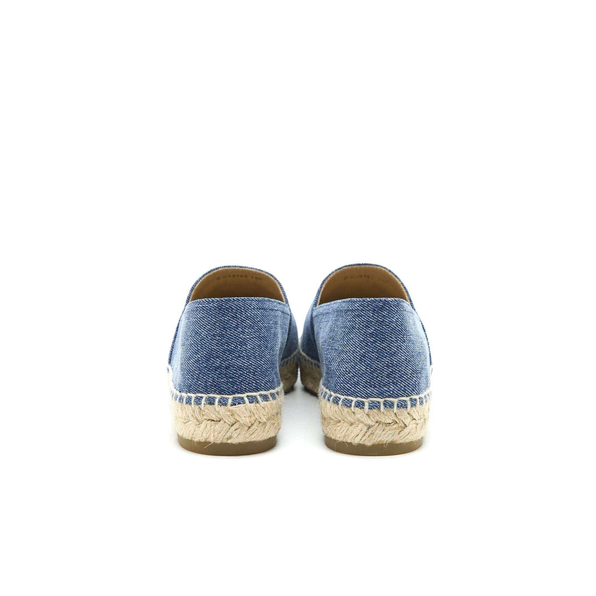 Chanel Espadrilles 38 in Denim and Black