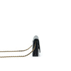 Chanel 2021 Seasonal Wallet on Chain black GHW