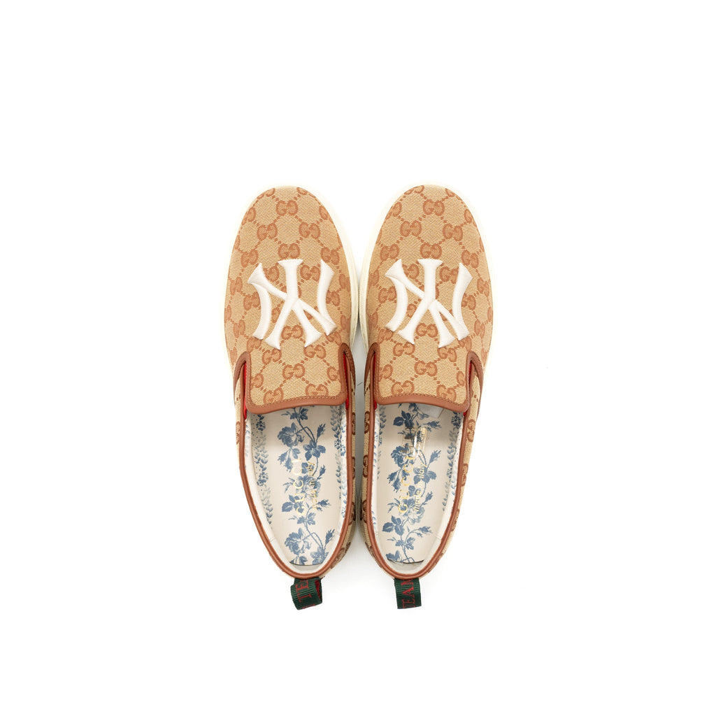 Gucci size 42 GG slip-on sneaker canvas multicolour