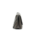 Chanel Seasonal Jumbo Caviar Flap Bag Grey with Ruthenium Hardware