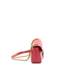 Gucci Small GG Marmont Bag Calfskin Red Brushed GHW