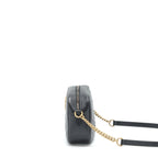 Gucci GG Marmont Small Matelasse Shoulder Bag Calfskin Black GHW