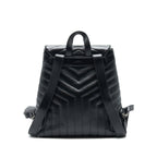 Saint Laurent Medium Loulou Backpack Black Y Matelass