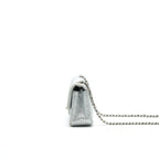 CHANEL RECTANGULAR MINI FLAP BAG SILVER