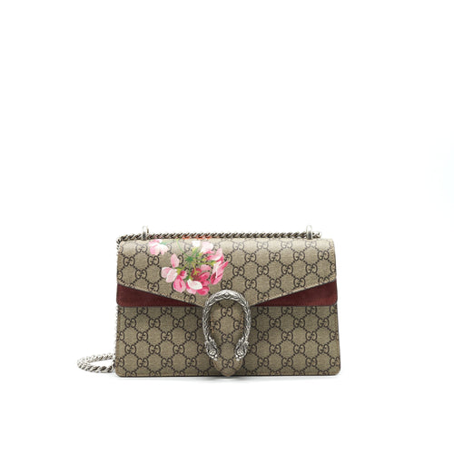 GUCCI SMALL DIONYSUS GG BLOOMS SHOULDER BAG
