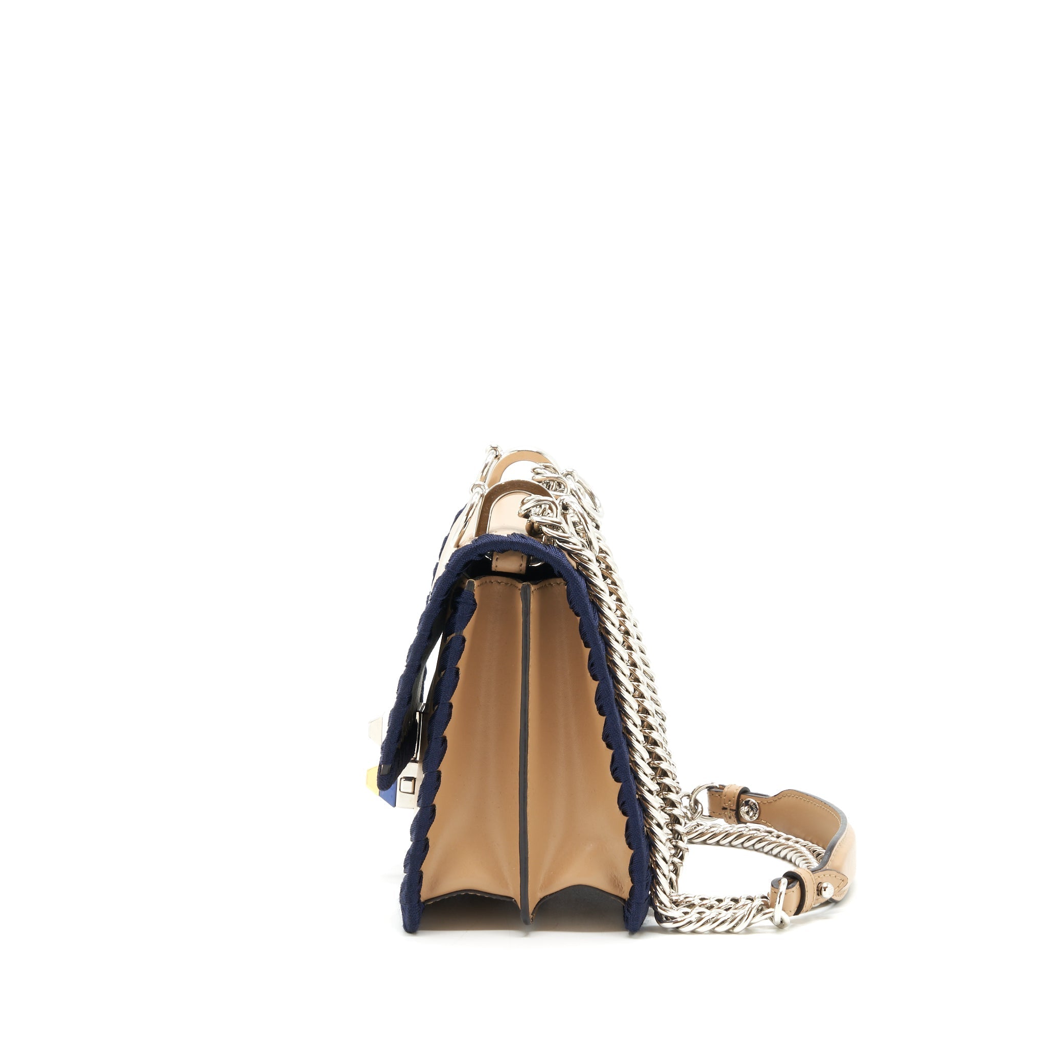 Fendi Kan i Dark beige / Navy with SHW