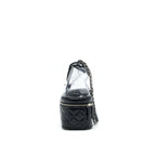 CHANEL TRANSPARENT LEATHER/ PVC Crossbody BAG