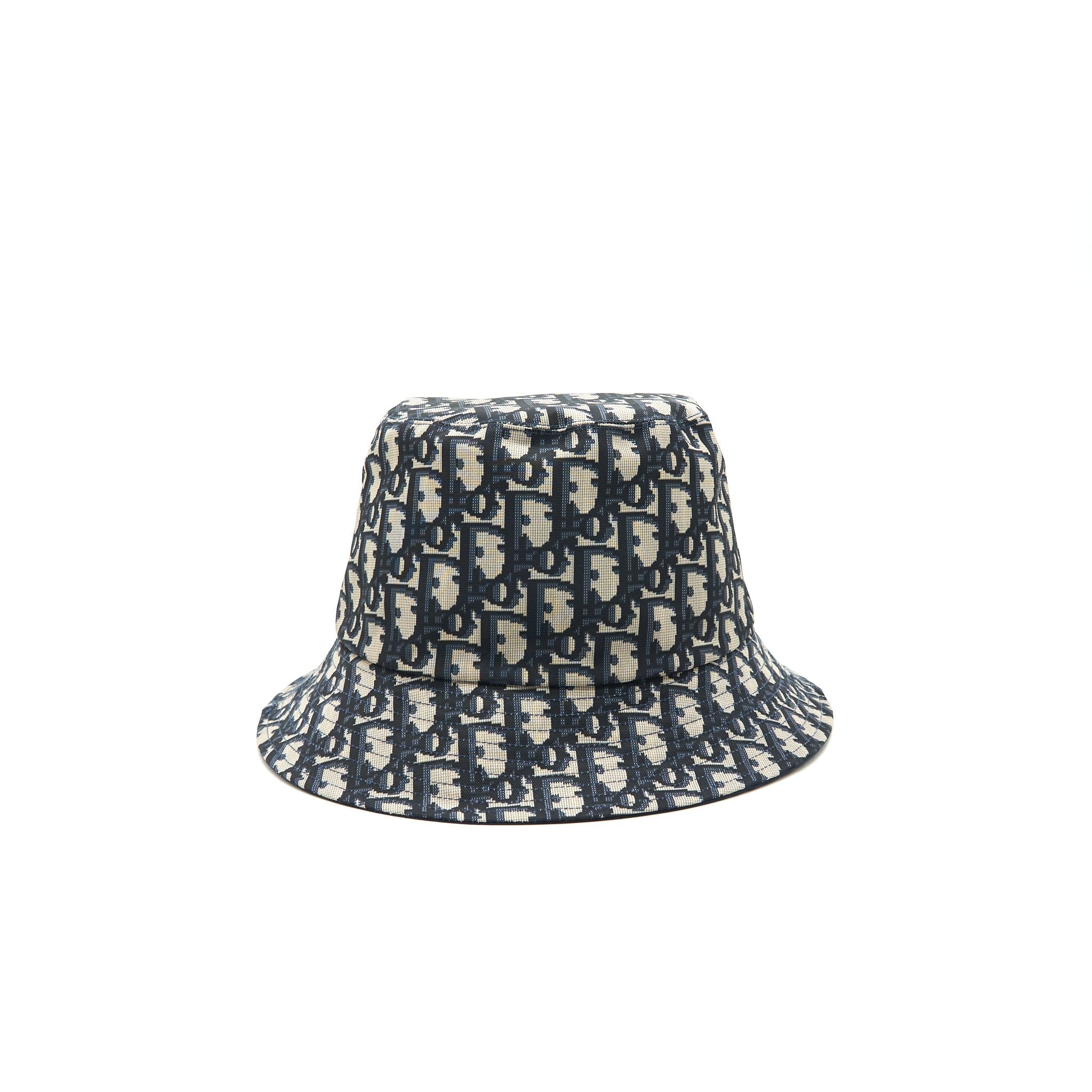 Dior Size57 Reversible Teddy-D Small Brim Bucket Hat