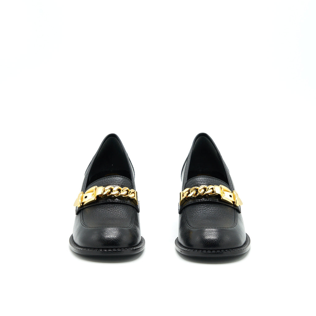 Gucci Sylvia Size36 Mid-Heel Pump Black GHW