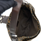 Fendi Vintage Zucca Shoulder Bag Canvas SHW