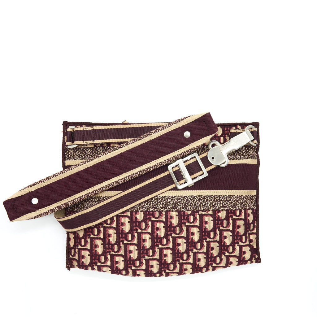 Dior Crossbody Messenger Bag Oblique Canvas Red