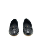 Chanel Size 39 ballerina Flat Shoes Black