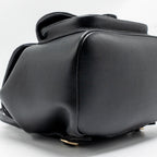 Chanel Large Duma Backpack Calfskin Black LGHW (microchip)