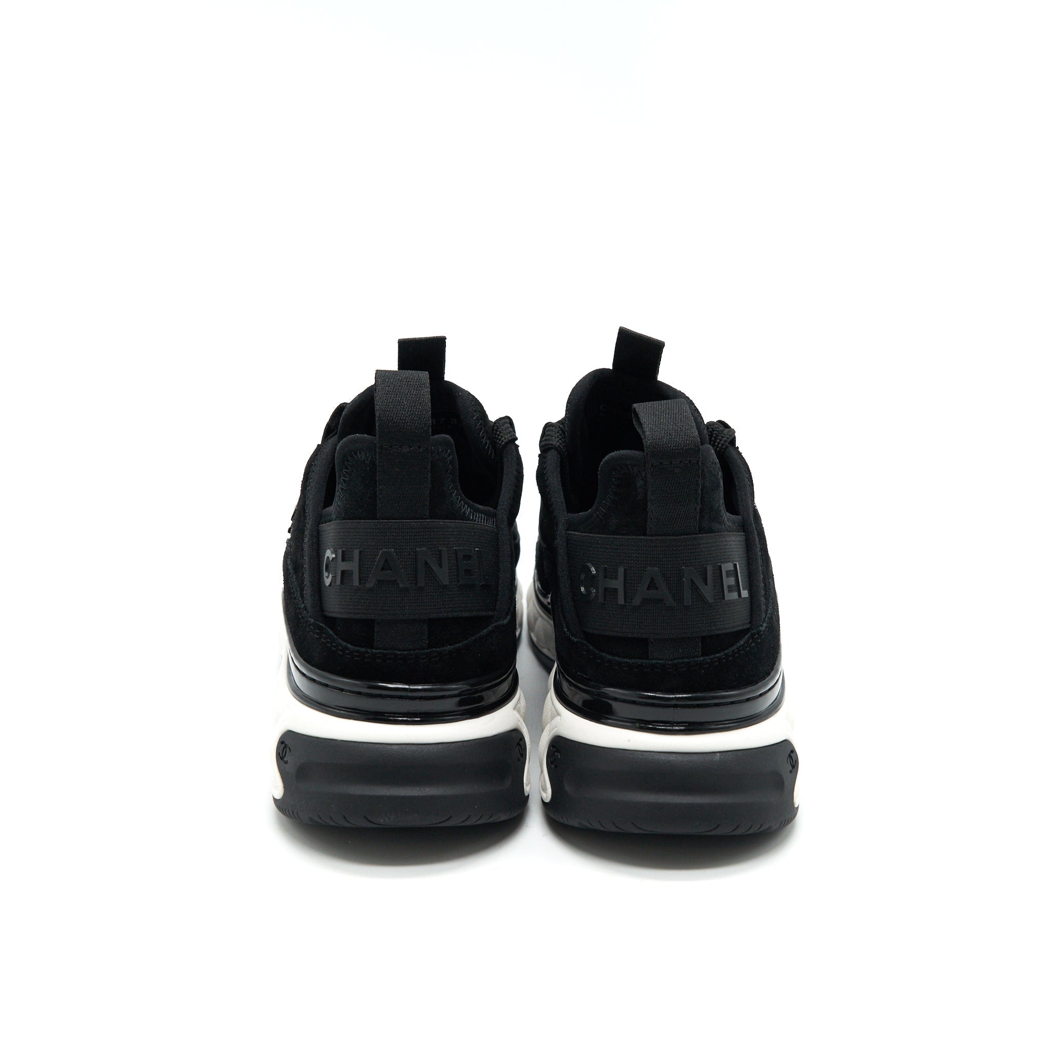 Chanel 20K Black Sneakers Size 37