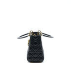 Dior Medium Lady Dior Lambskin Black GHW