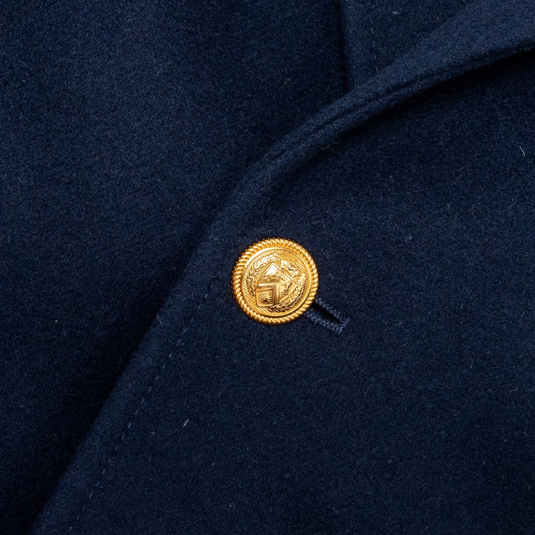 Gucci size 38 wool cape navy