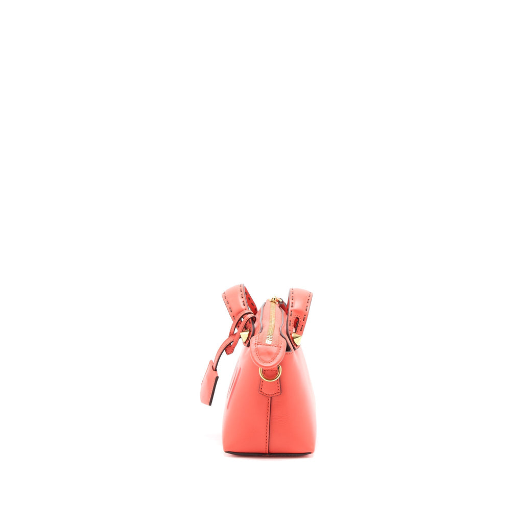 Fendi By The Way Mini Calfskin Red/Orange GHW