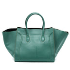 Celine Phantom Tote Bag Dark Green